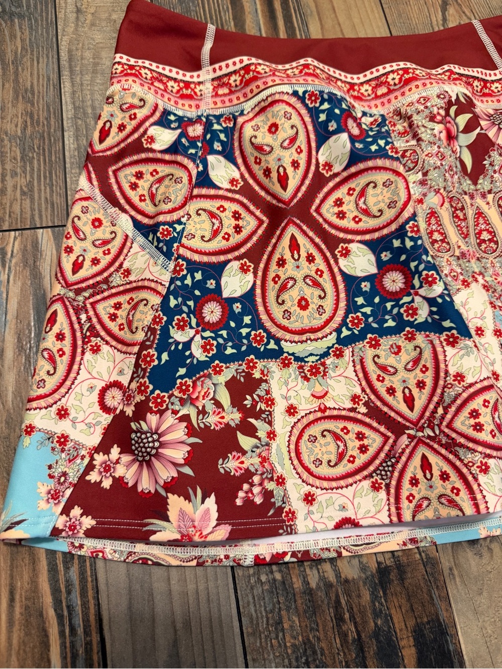 Johnny Was Paisley Skirt Size Small - Picture 2 of 9